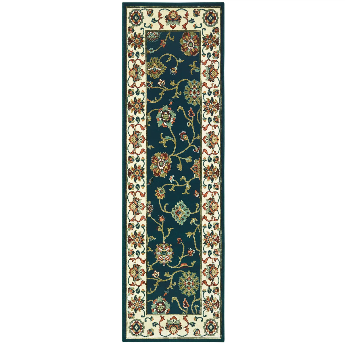 Oriental Weavers Sphinx Kashan 2336B Navy / Ivory Rugs - runner