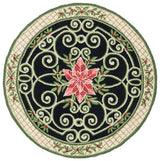 Safavieh Chelsea 4'-0" x 4'-0" Rug in Green / Beige