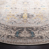 Safavieh Monaco 5'-0" x 5'-0" Rug in Grey / Multi