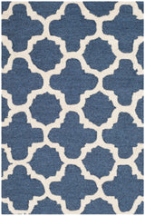 Safavieh Cambridge 2'-0" x 3'-0" Rug in Navy / Ivory