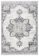 Safavieh Shivan 100 4'-0" x 6'-0" Rug in Ivory / Grey