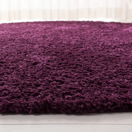 Safavieh August Shag 900 5'-3" x 5'-3" Rug in Purple