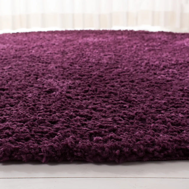 Safavieh August Shag 900 5'-3" x 5'-3" Rug in Purple
