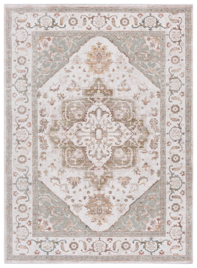 Safavieh Ellwood 4'-0" x 6'-0" Rug in Beige / Olive