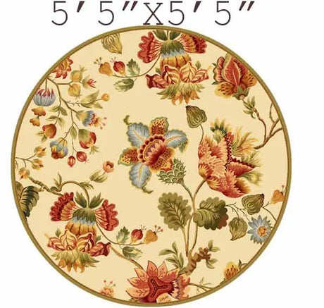 Safavieh Chelsea 5'-6" x 5'-6" Rug in Ivory