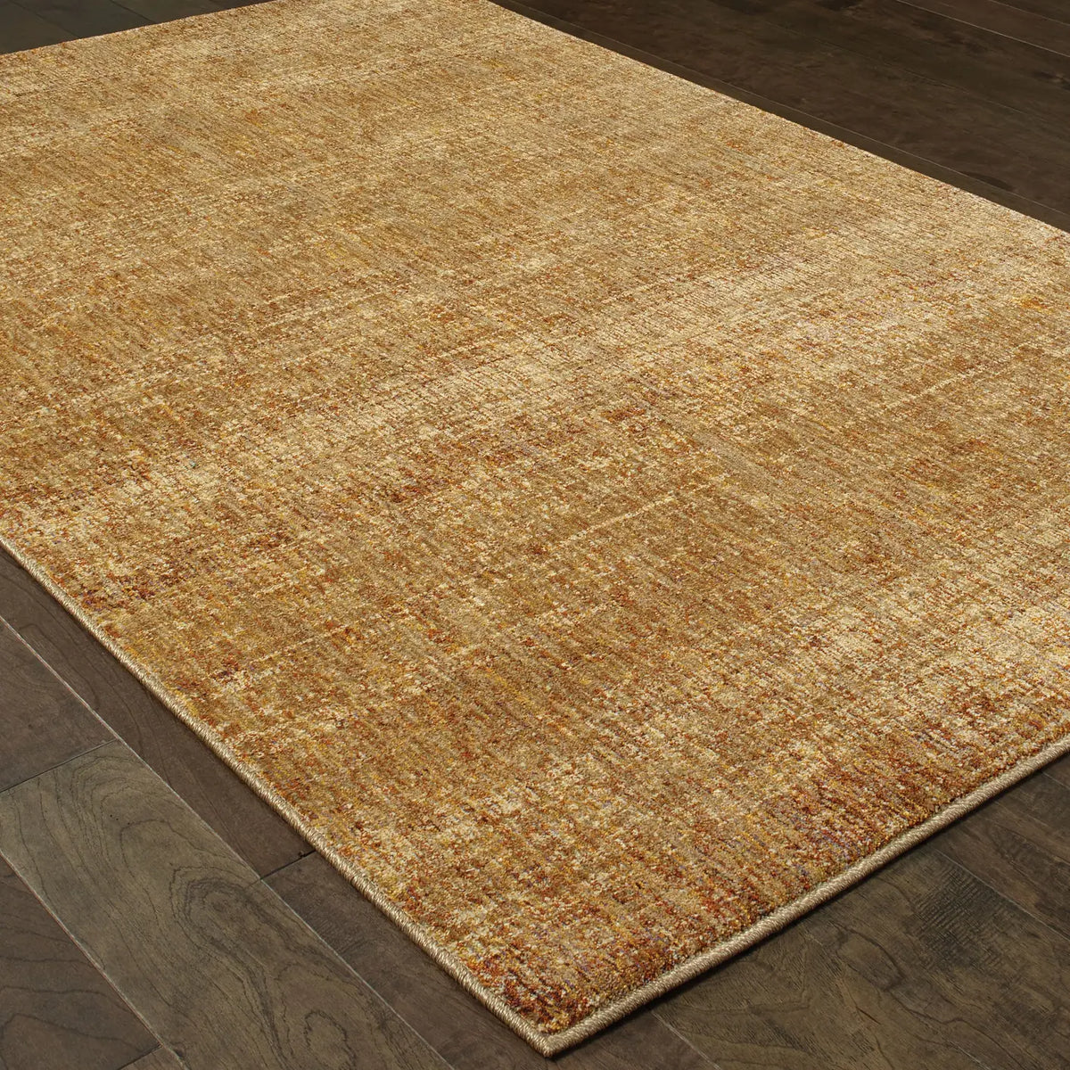Oriental Weavers Sphinx Atlas 8033R Gold/Yellow Rugs - angle detail