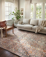 Loloi Saban Sab-03 Navy/Rust Rugs - room scene 1