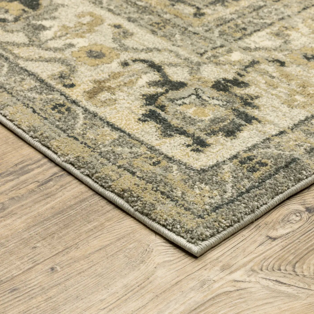 Oriental Weavers Sphinx Florence 1805X Beige/ Grey Rugs - corner detail