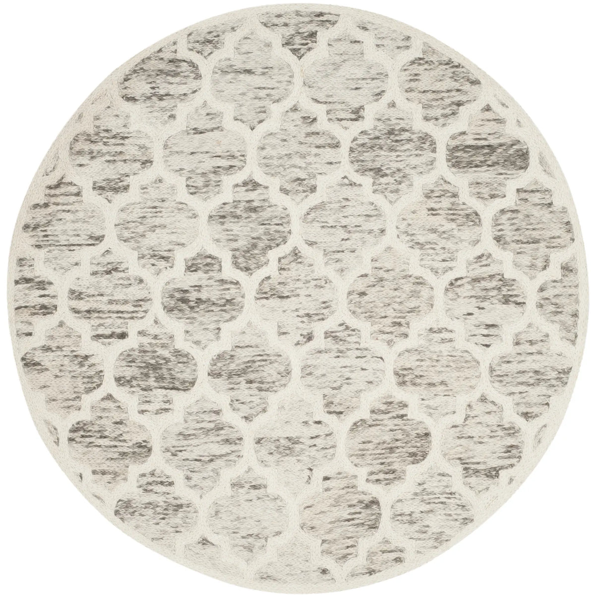 Safavieh Himalaya 6'-0" x 6'-0" Rug in Grey / Ivory