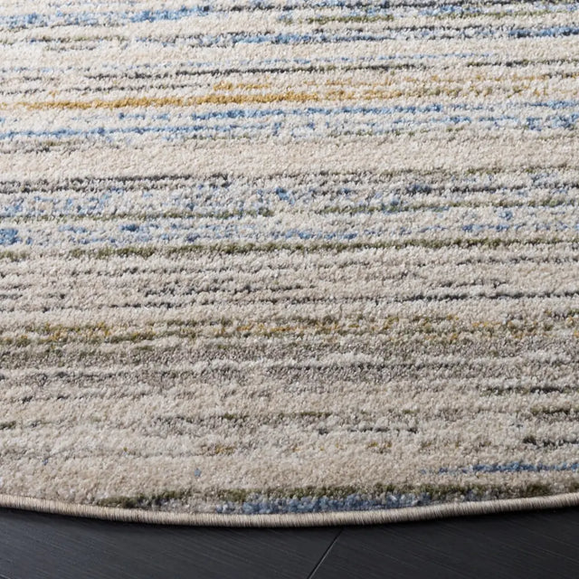 Safavieh Grove 6'-7" x 6'-7" Rug in Ivory / Blue Rust