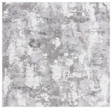 Safavieh Century 300 6'-7" x 6'-7" Rug in Grey / Ivory