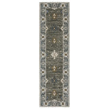 Oriental Weavers Sphinx Ellington Ell09 Grey/ Blue Rug - runner