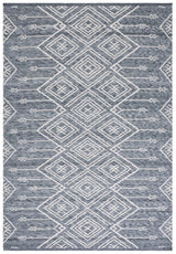 Safavieh Kilim 4'-0" x 6'-0" Rug in Grey / Ivory