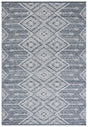 Safavieh Kilim 4'-0" x 6'-0" Rug in Grey / Ivory
