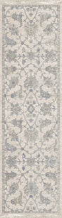 Dynamic Rugs Dharma 12042 Power Loomed Transitional Ivory/Beige Rug - Runner