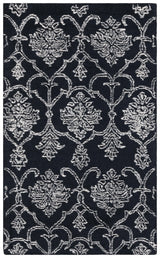 Safavieh Metro 3'-0" x 5'-0" Rug in Black / Ivory