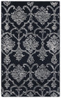 Safavieh Metro 3'-0" x 5'-0" Rug in Black / Ivory