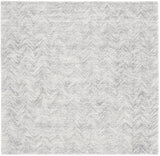 Safavieh Metro 6'-0" x 6'-0" Rug in Silver