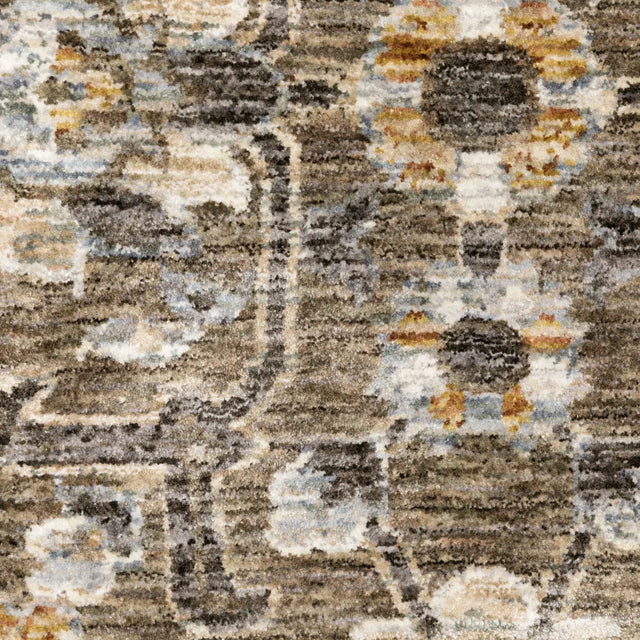 Oriental Weavers Sphinx Maharaja 532D1 Grey/Gold Rugs - room scene 2