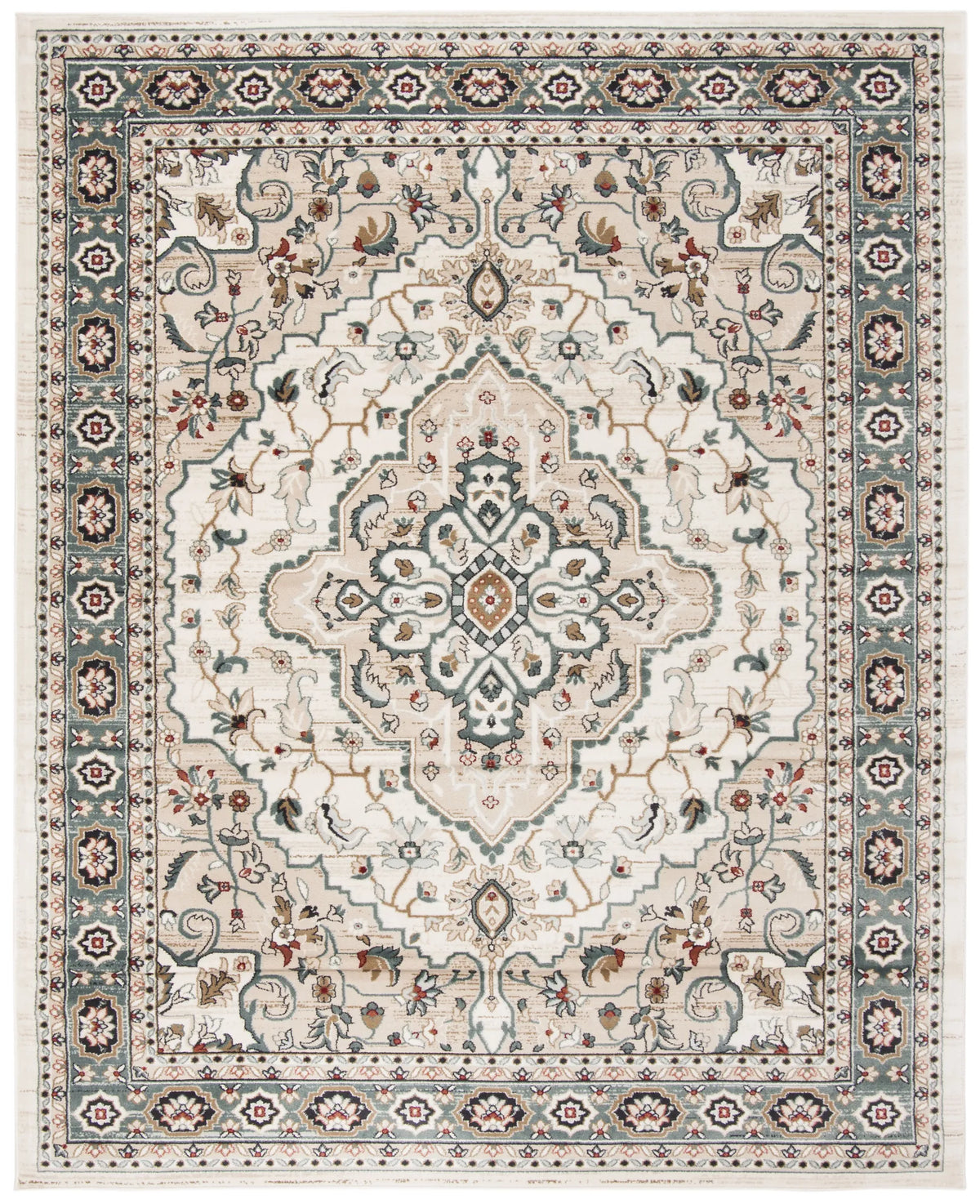 Safavieh Lyndhurst 10'-0" x 14'-0" Rug in Cream / Beige