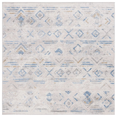 Safavieh Palma 6'-7" x 6'-7" Rug in Beige / Light Blue