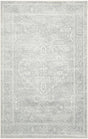 Nourison Astra Machine Washable ASW11 Machine Made Light Grey Rug