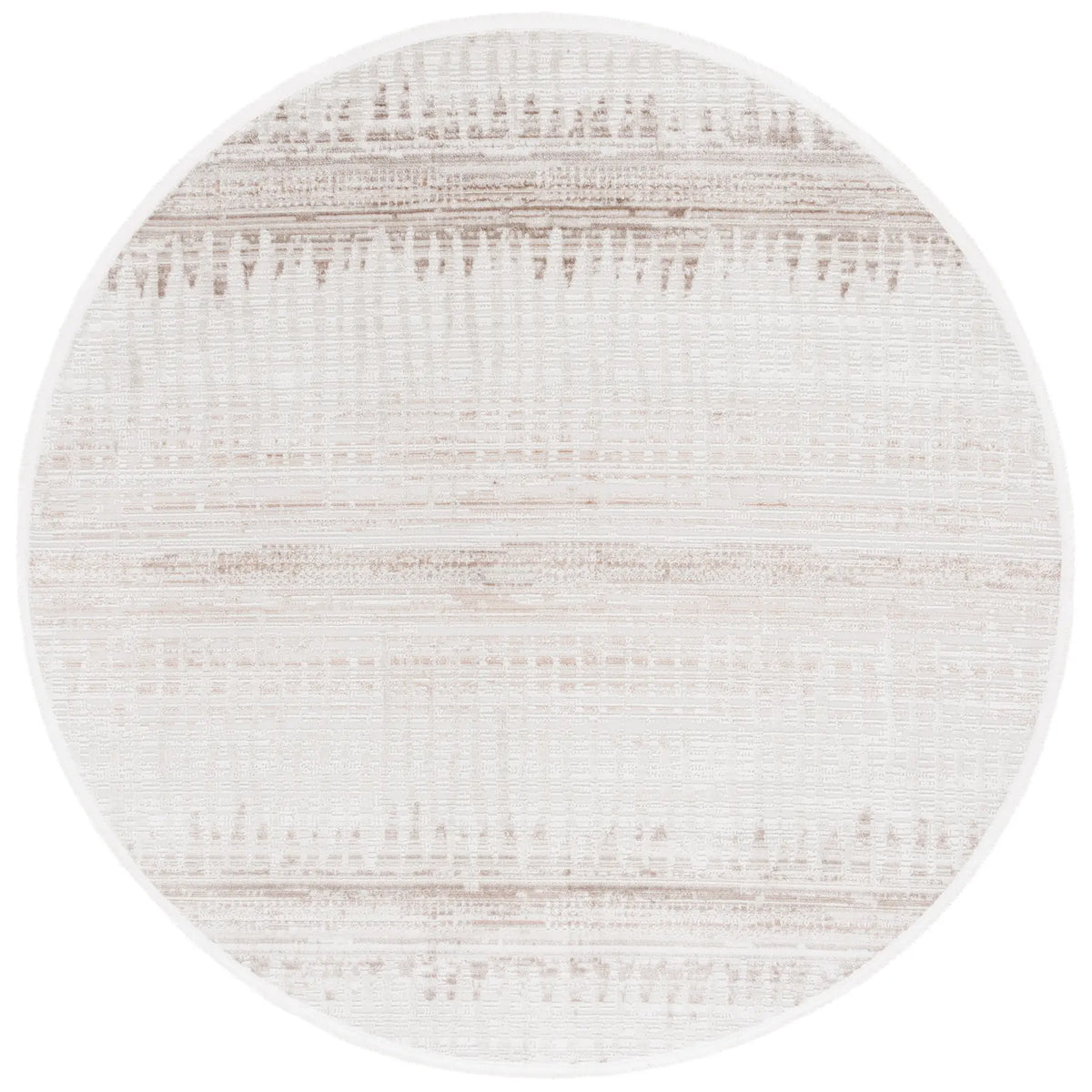 Safavieh Mila 6'-7" x 6'-7" Rug in Ivory / Beige Grey