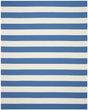 Safavieh Montauk 10'-0" x 14'-0" Rug in Blue / Ivory
