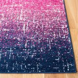 Safavieh Madison 4'-0" x 6'-0" Rug in Fuchsia / Navy