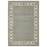Oriental Weavers Sphinx Andorra 2429A Blue/Ivory Rugs - main flat
