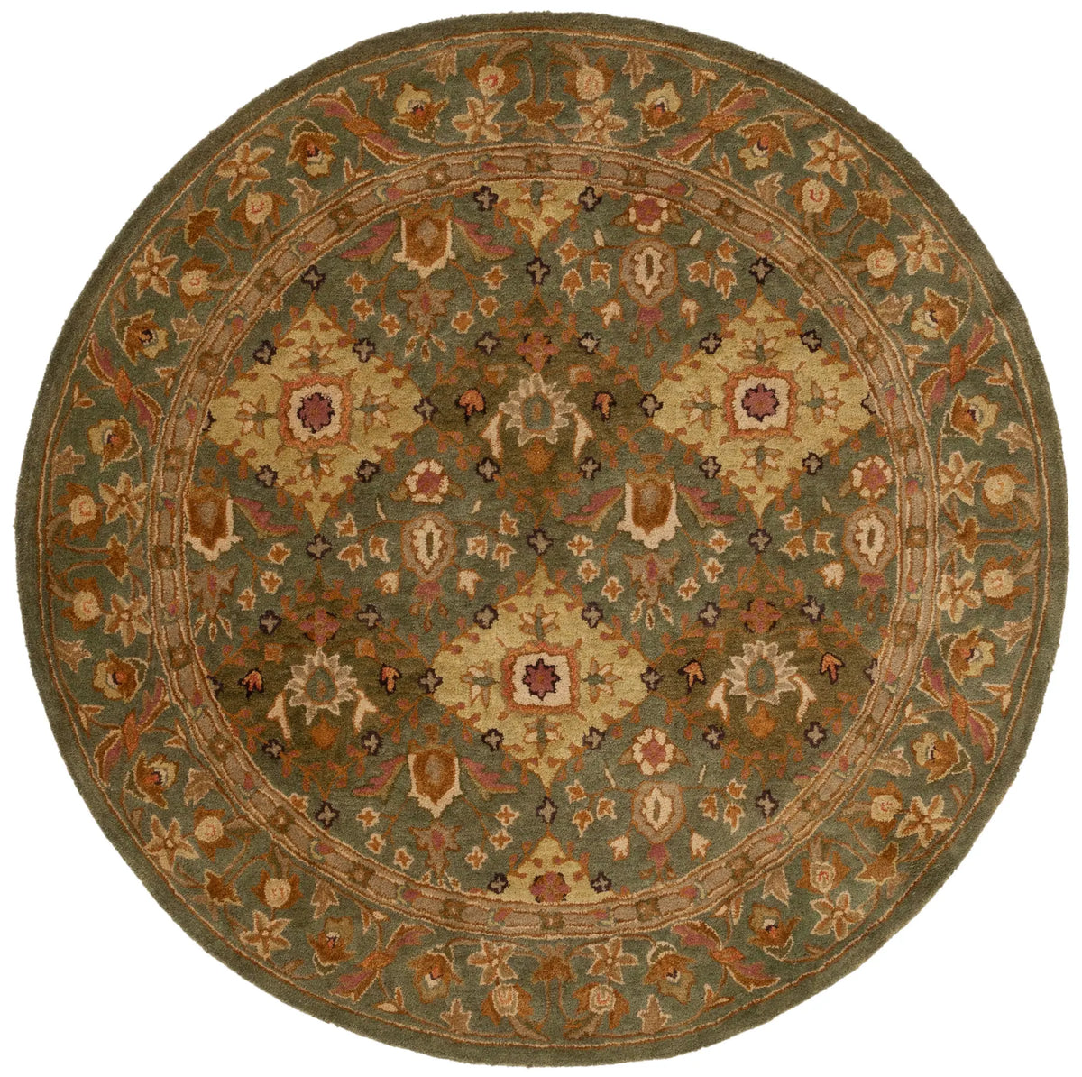 Safavieh Antiquity 6'-0" x 6'-0" Rug in Olive