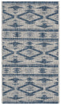 Safavieh Courtyard 2'-0" x 3'-7" Rug in Grey / Navy
