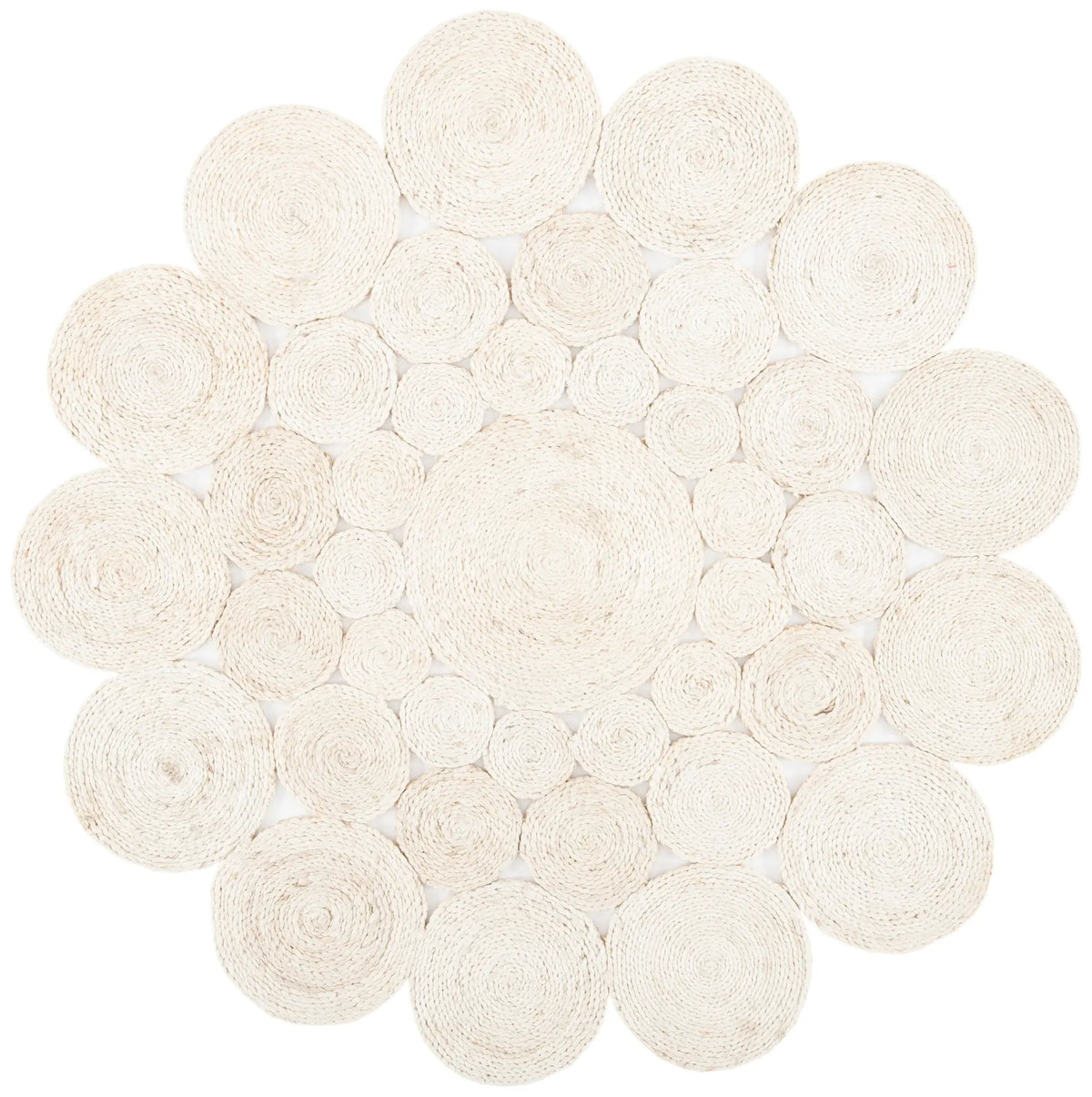 Safavieh Natural Fiber 5'-0" x 5'-0" Rug in Ivory