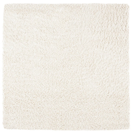 Safavieh August Shag 6'-7" x 6'-7" Rug in Ivory