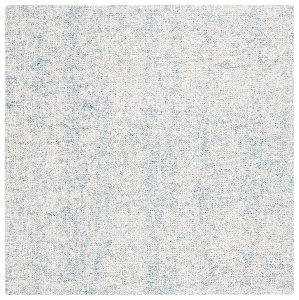 Safavieh Abstract 5'-0" x 5'-0" Rug in Light Blue / Ivory