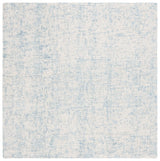 Safavieh Abstract 5'-0" x 5'-0" Rug in Light Blue / Ivory