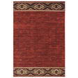 Oriental Weavers Sphinx Woodlands 9652C Red / Gold Rugs - main flat
