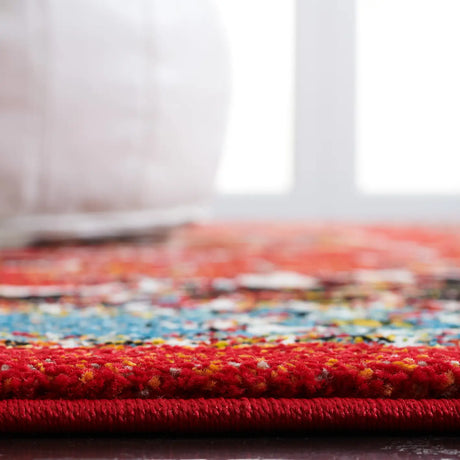 Safavieh Vintage Hamadan 4'-0" x 6'-0" Rug in Red / Blue