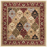 Safavieh Lyndhurst 6'-0" x 6'-0" Rug in Multi / Red