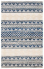 Safavieh Natura 4'-0" x 6'-0" Rug in Navy / Ivory