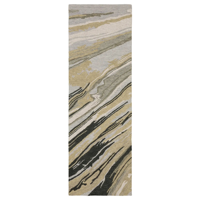 Oriental Weavers Sphinx Kipton KIP05 Gold Rugs - runner