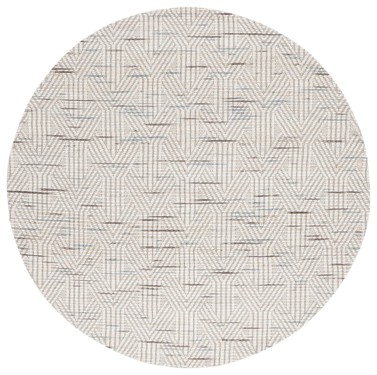 Safavieh Marbella 6'-0" x 6'-0" Rug in Blue / Ivory