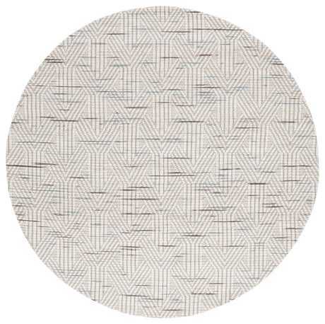 Safavieh Marbella 6'-0" x 6'-0" Rug in Blue / Ivory