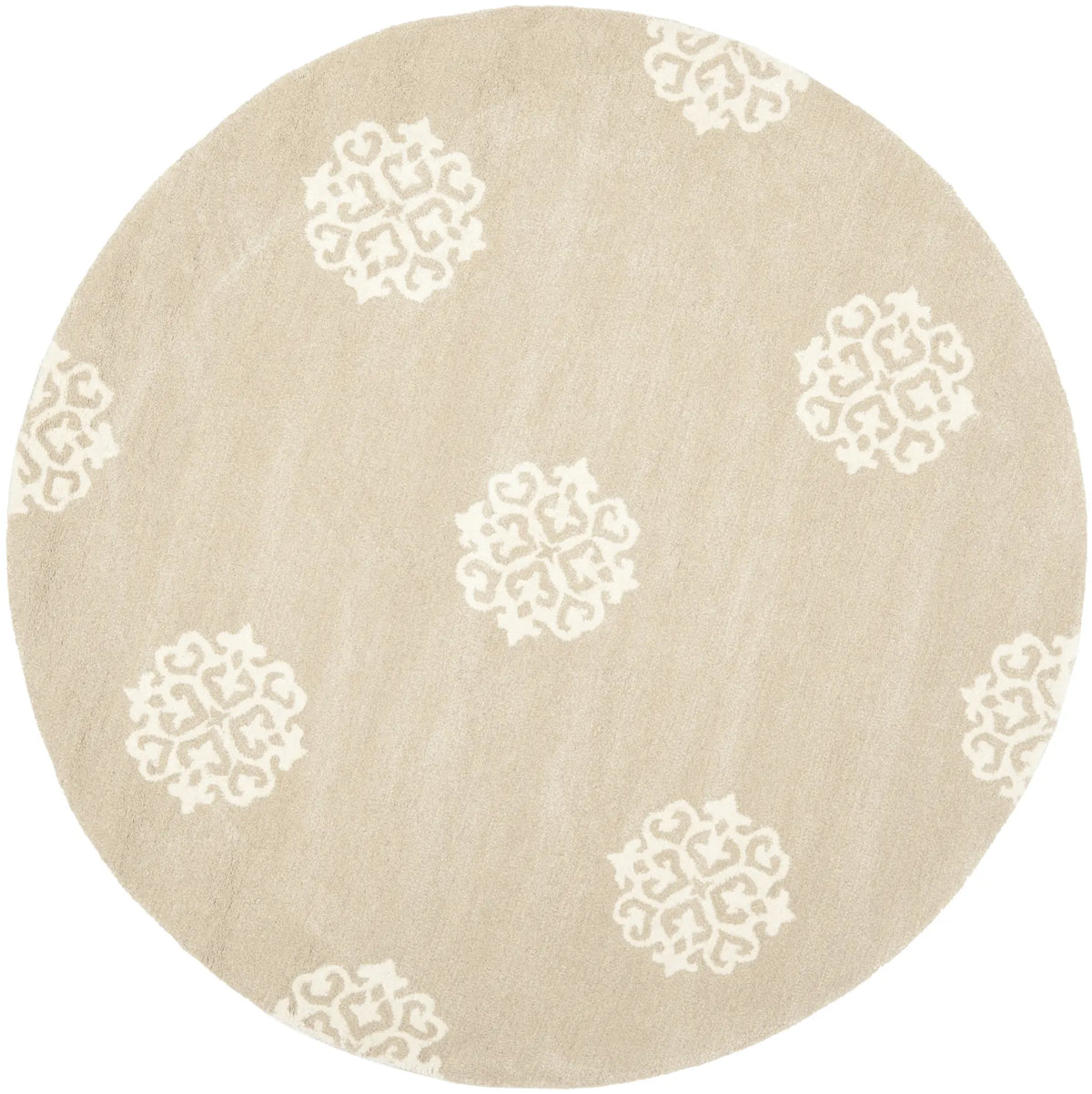 Safavieh Soho 6'-0" x 6'-0" Rug in Beige / Ivory