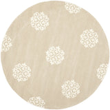 Safavieh Soho 6'-0" x 6'-0" Rug in Beige / Ivory