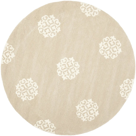 Safavieh Soho 6'-0" x 6'-0" Rug in Beige / Ivory
