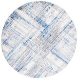 Safavieh Shivan 100 6'-7" x 6'-7" Rug in Ivory / Blue