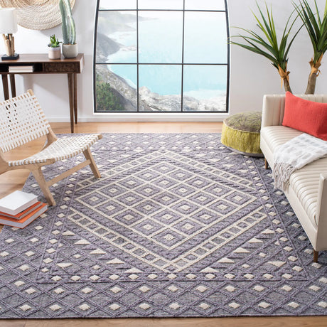 Safavieh Natura 6'-0" x 9'-0" Rug in Cream / Purple