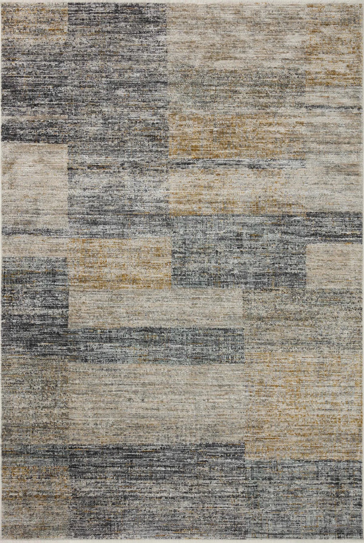 Loloi Soho Soh-08 Grey/Gold Rug - main flat
