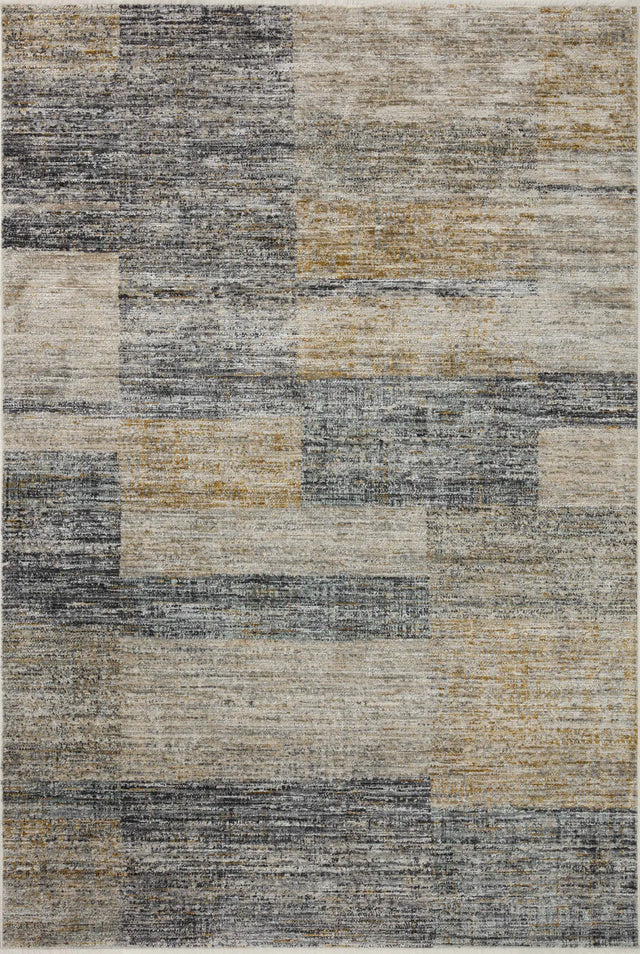 Loloi Soho Soh-08 Grey/Gold Rug - main flat